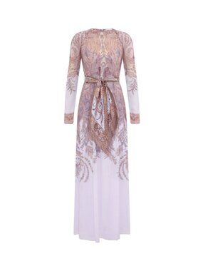 Zimmerman Lilac Paisley Hypnotic Sheath Dress Size 2 Medium NWT